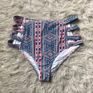 High waisted swimsuit bottoms
